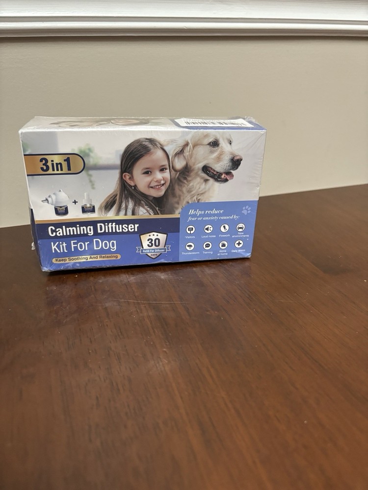 Happy Dog Calming Pheromones Diffuser 3 in 1 Kit Appeasing Pheromone Diffuser
