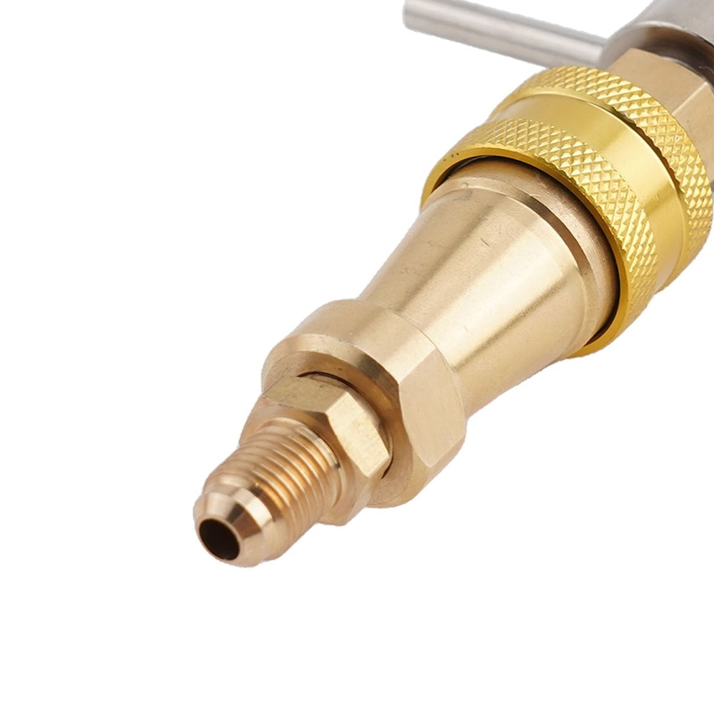 Robust 14 Inch FNPT Brass Washer Quick Coupling for Refrigerator Extension