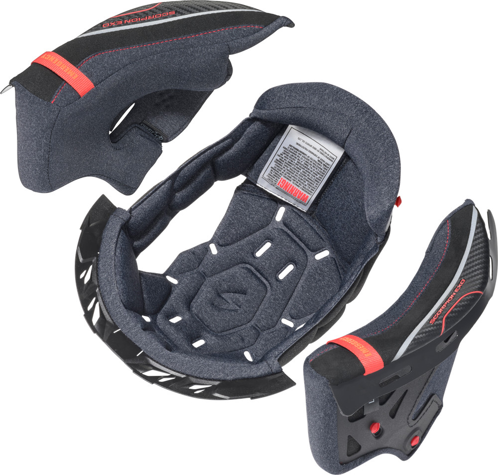 SCORPION Eclipse Cool Tech Liner/Cheek Pad Kit Md 52-ECL-04