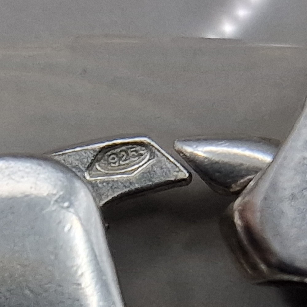 Sterling Silver Curb Link Bracelet – Solid 925 – Classic Heavy Chain