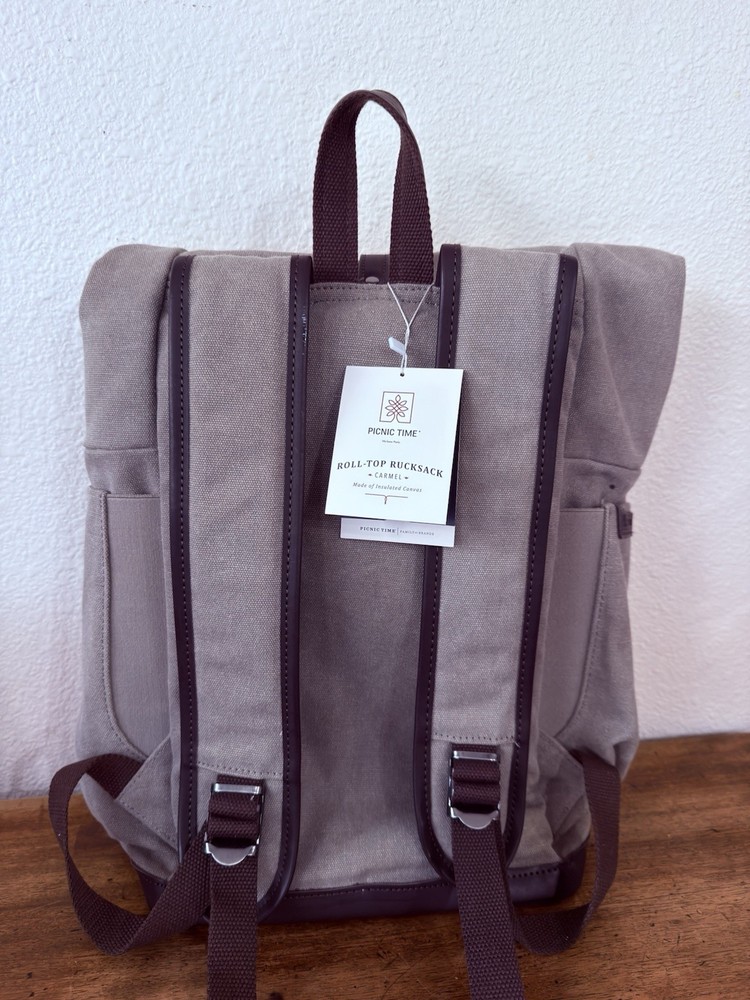 Oniva Carmel Roll Top Picnic Backpack Cooler !