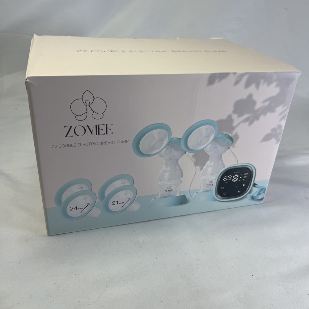 Zomee Z2 Double Electric Breast Pump Open Box Never Used