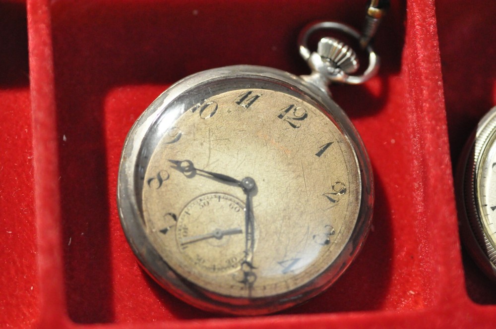 Zenith Silver Antique Pocket Watch Working Calibre