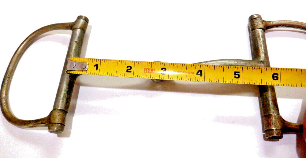 Horse Bit Never Rust Made in England D Ring Snaffle