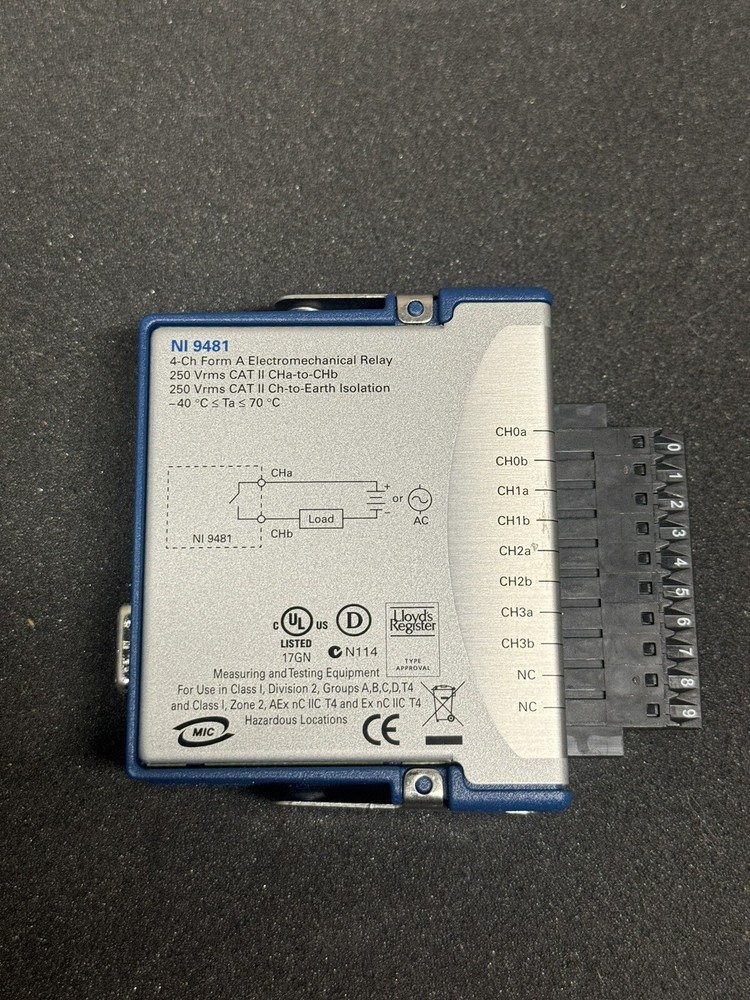National Instruments NI-9481 Relay Output Module