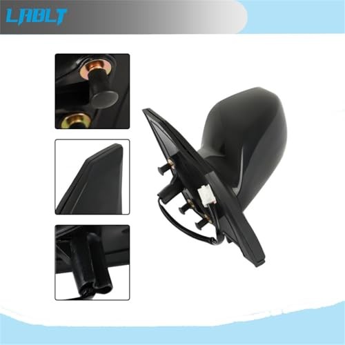 Left Rearview Mirror Power Paintable Replacement for Corolla 2003 2004 2005