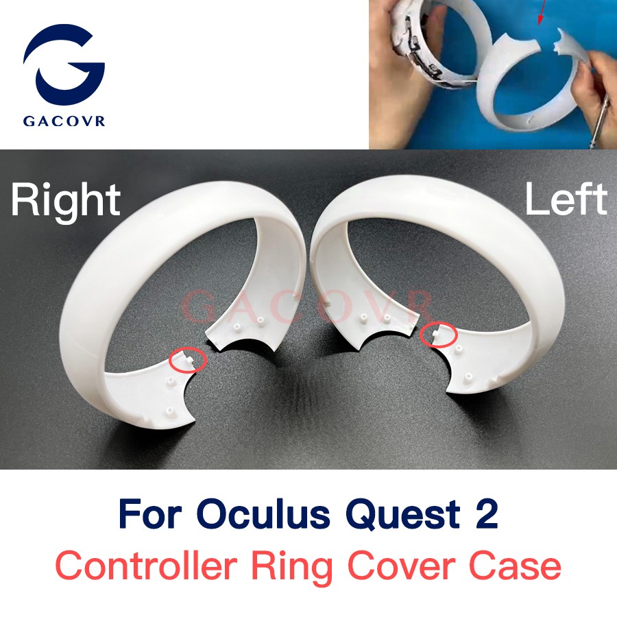 Original New For Meta Oculus Quest 2 VR Controller Ring Cover Case Left or Right
