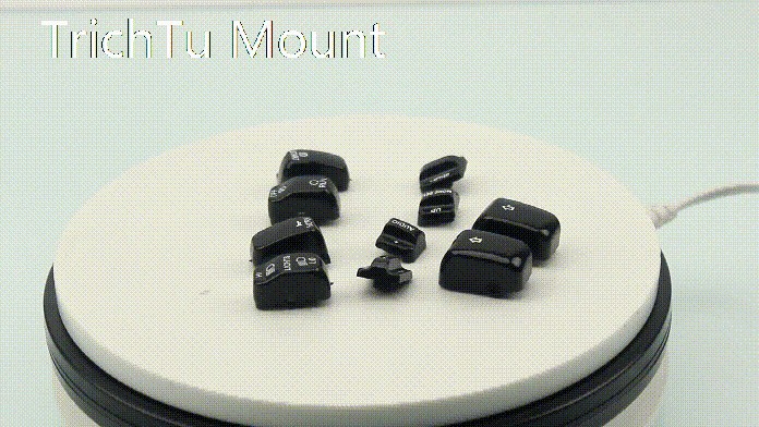 Black 10pcs Hand Control Switch Button Caps For Harley Electra Glide Tri Glide