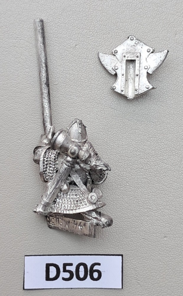 1996 Dwarf Hammerer Fighter Command Standard Bearer GW - Metal (D506)