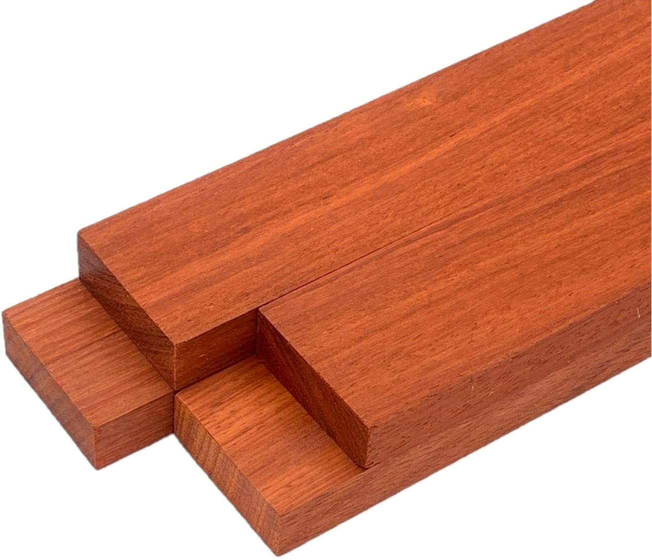 Padauk Lumber Board - 3/4" x 2" (4 pcs)
