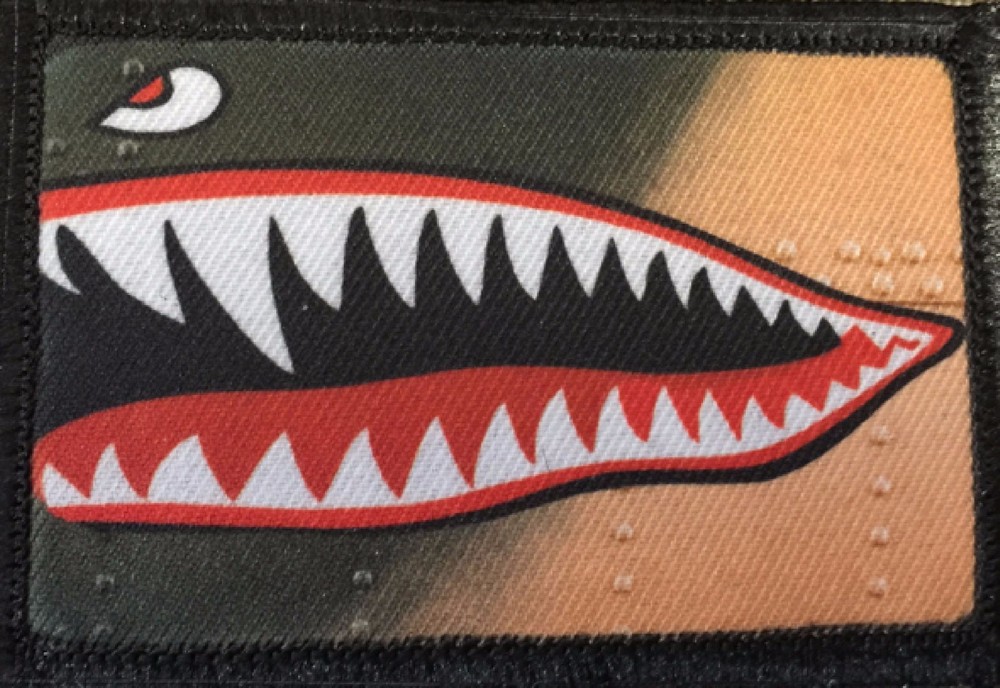 F4 Phantom Morale Patch Tactical Military Army Badge Hook Flag