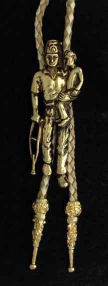 Masonic Shriner "Silent Messenger" Bolo Tie (SMBT-3)