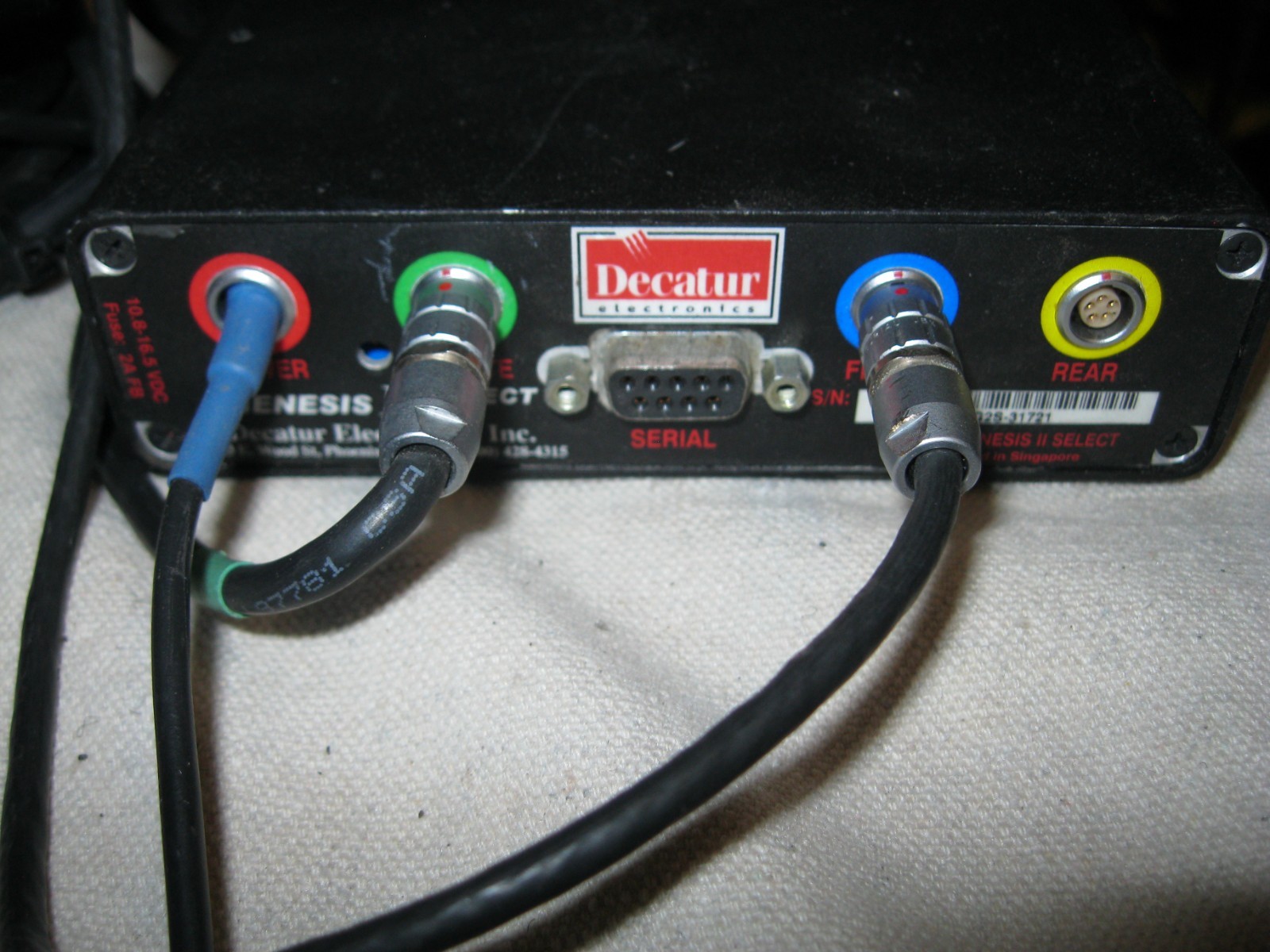 Decatur K Band Genesis II Select Directional Radar-Mirror Display-Refurburbished