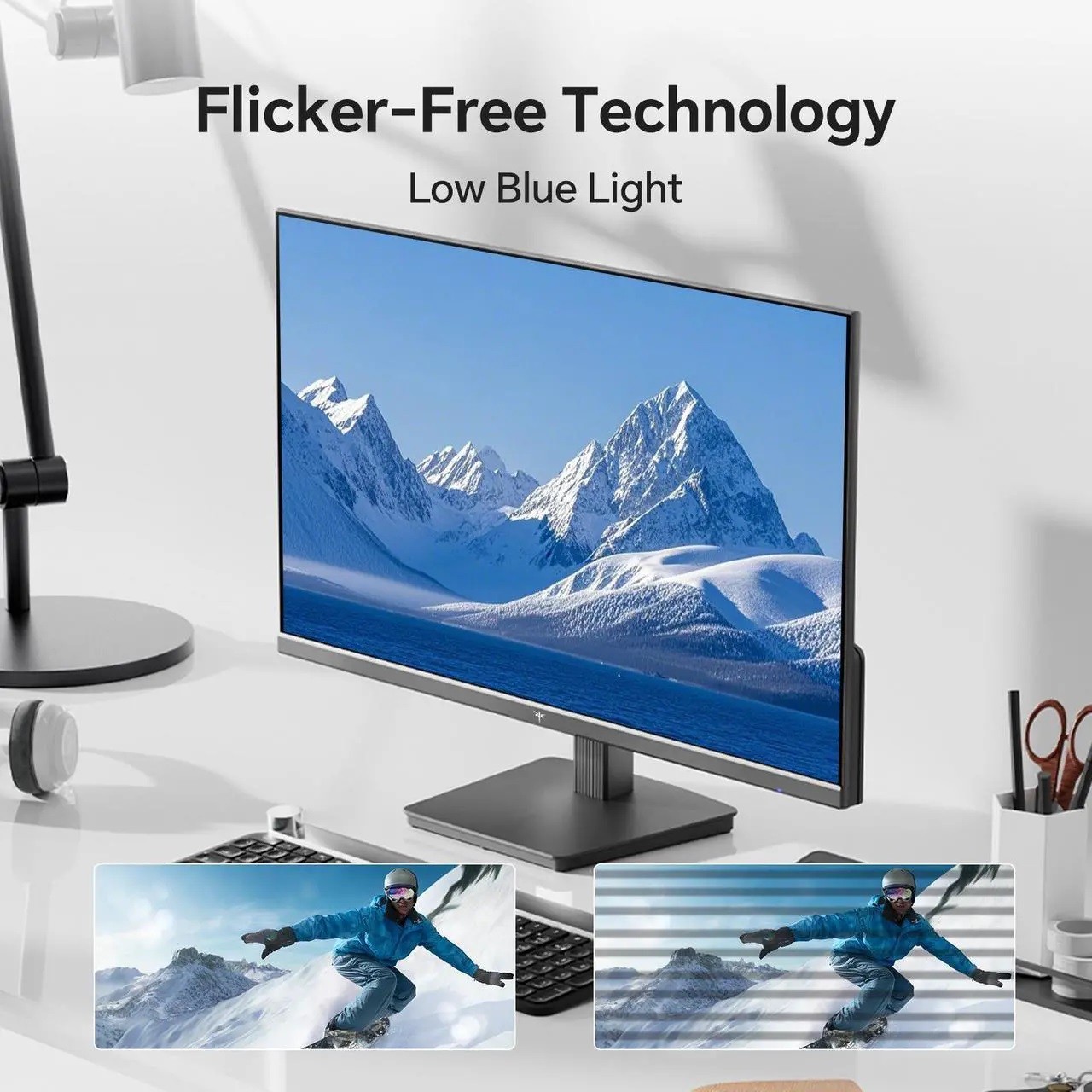 KTC H27D9 27 Inch QHD Computer Monitor IPS Panel 2K 1440P PC Gaming Monitor