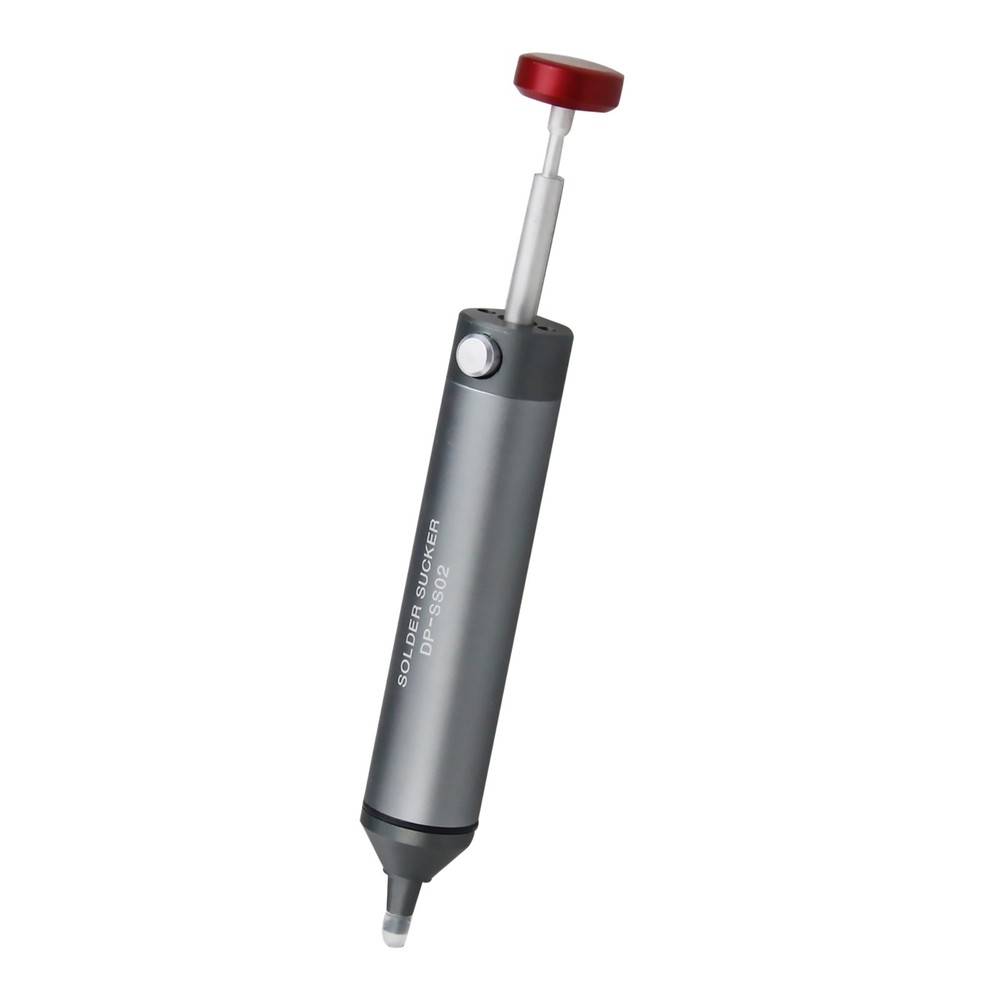 Portable Silicone Tip Engineer Desoldering Pump Tool for Quick Solder Removal