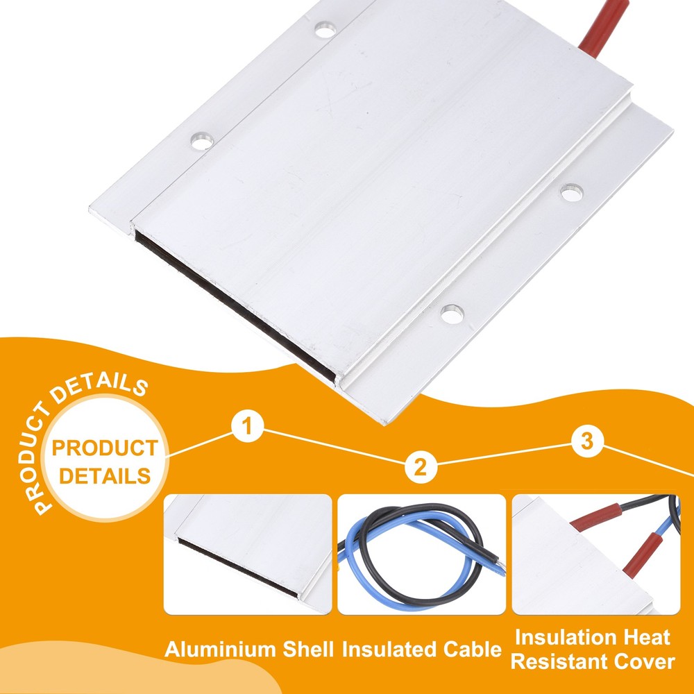 PTC Heating Element, 110V 15W-200W 150C PTC Heating Plate
