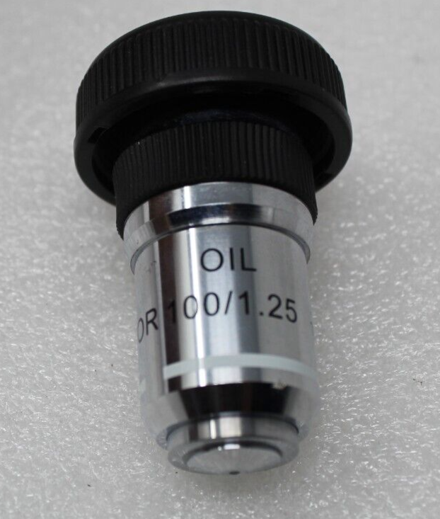 NEW AMSCOPE FLUOR 101/1.25 160/0.17 Microscope Objective Lens
