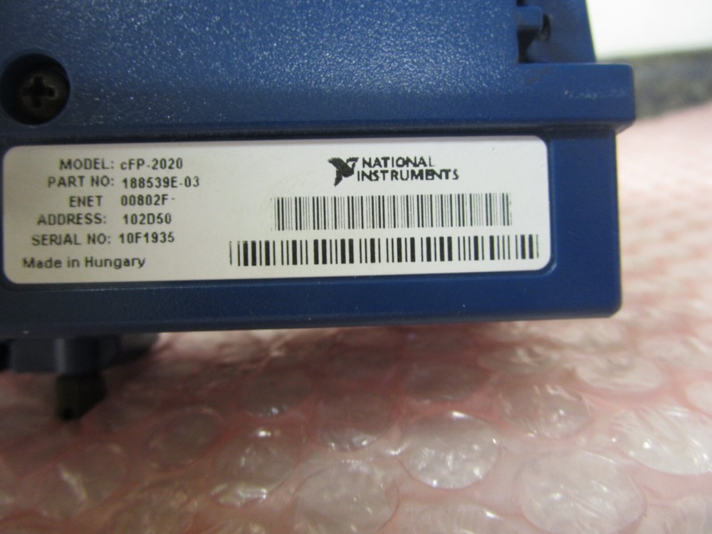 National Instruments NI cFP-2020 Ethernet Controller Interface 188539E-03