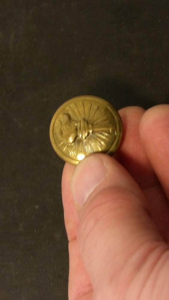 Army Enlisted Collar Disc: ROTC (Reserve Officer Training Corps) - Clutch Back