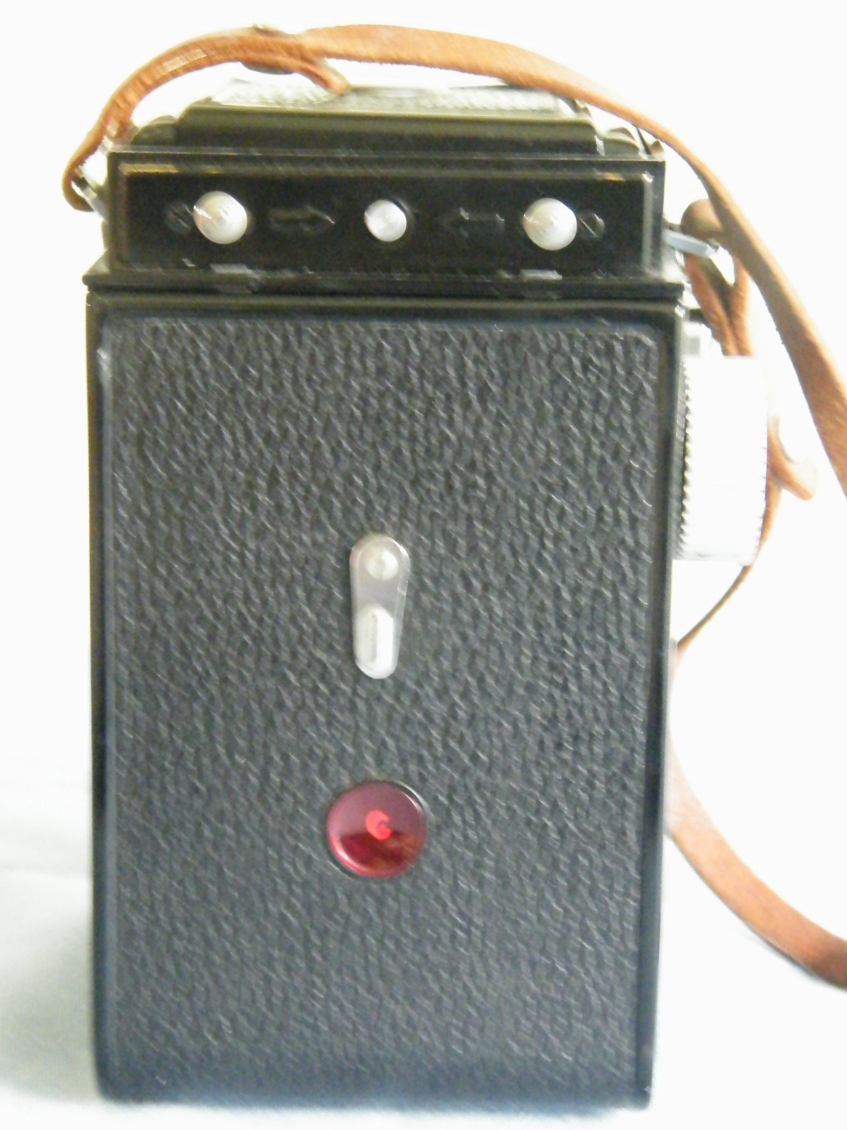Vintage Kodak Reflex II Camera in Leather Field Case ~ Untested, sold as is