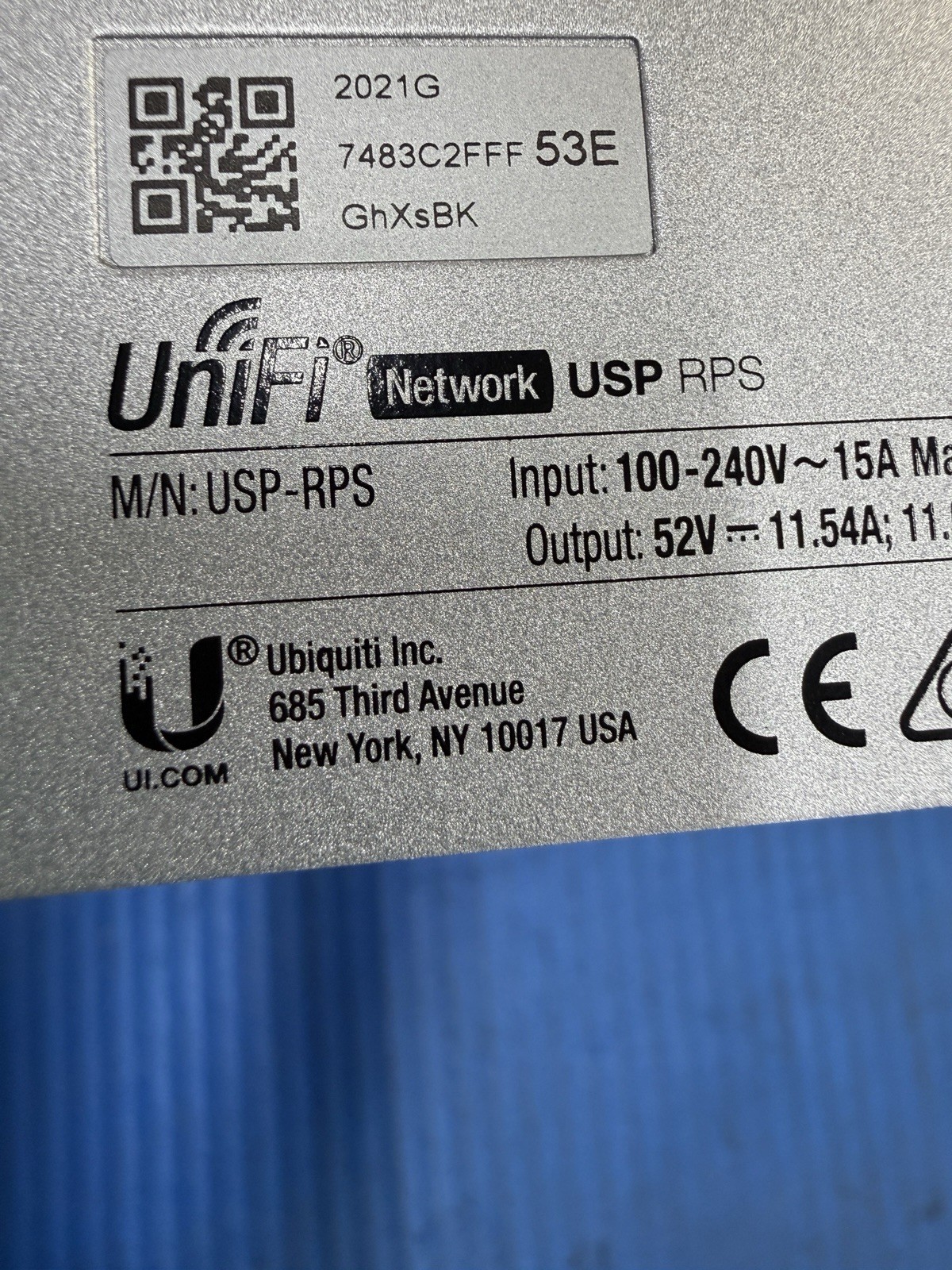 Ubiquiti UniFi Power Backup | Redundant Power System | USP-RPS