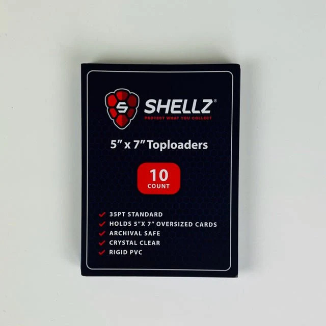 5"x7" Toploader - Blue Hint