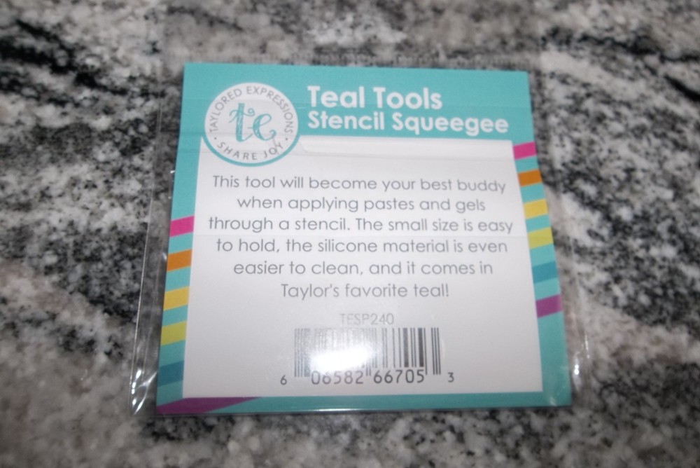 Taylored Expressions "Stencil Squeegee" New