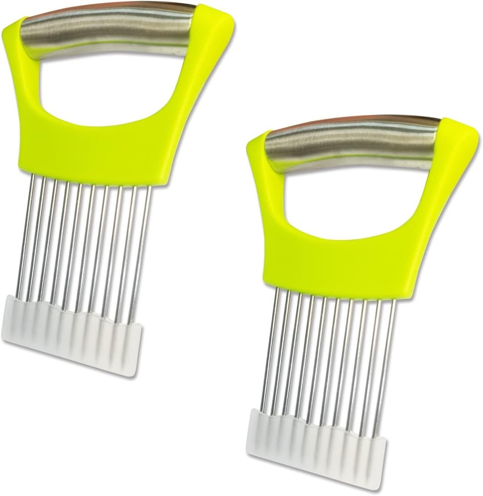 Onion Holder for Slicing - Multi-Purpose Kitchen Tool for Safe and Efficient Sli