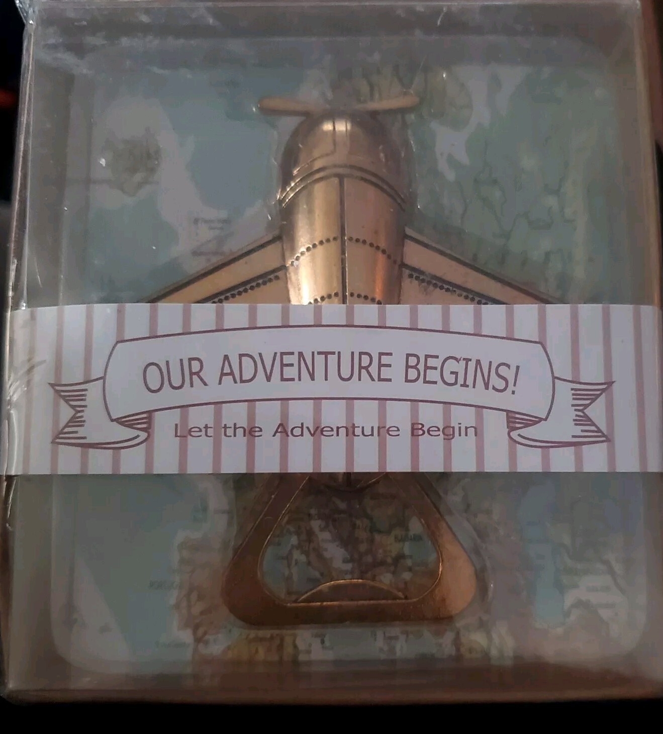 Airplane Bottle Opener Wedding Party Favor with Exquisite Packaging