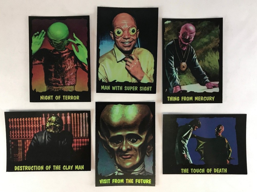 The OUTER LIMITS (DuoCards 1997) Complete "MAIL-IN OMNICHROME" Chase Card Set