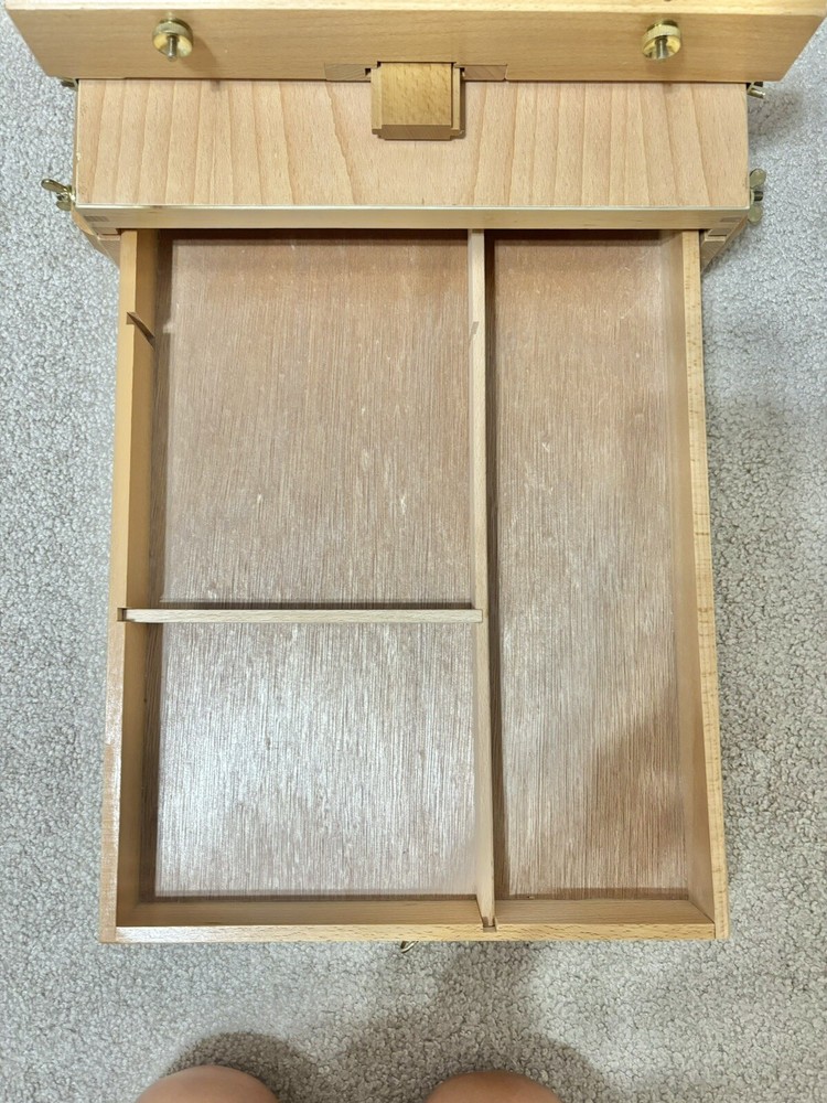wooden easel stand
