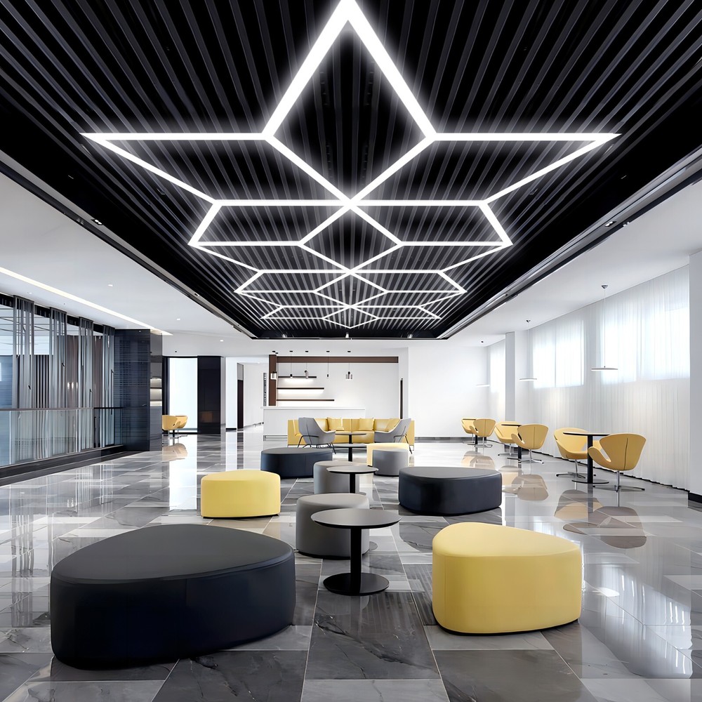 NEW DESIGN - LED Light System - Modular - Modern design LED - Diamond Pattern