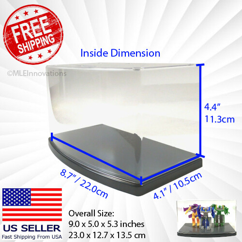 Display Case Box Small Large Step Stackable Dustproof Model Car Lego Hot Wheels