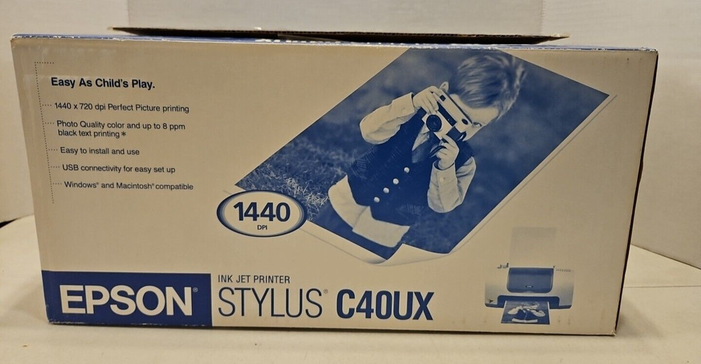 Epson Stylus C40UX Inkjet Printer