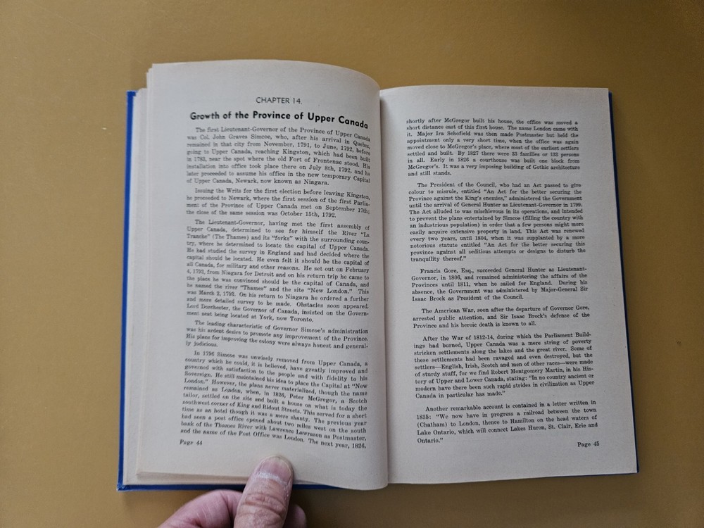 Holmes Handbook Of Canada And British North America (1954 hardcover)