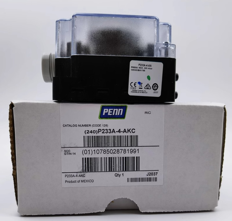 1pcs Johnson P233A-4-AKC Gas Pressure Difference Switch