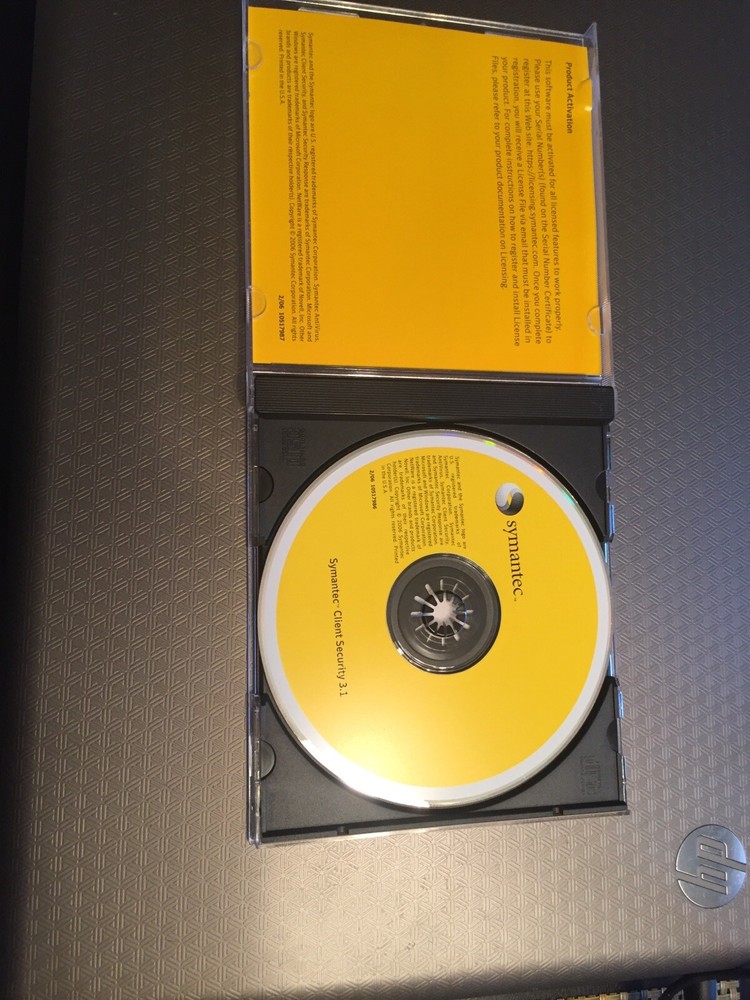 Symantec Client Security 3.1 Software