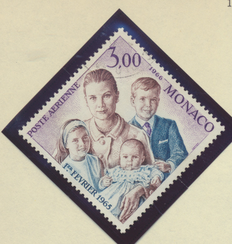 Monaco Stamp Scott #C67, Used