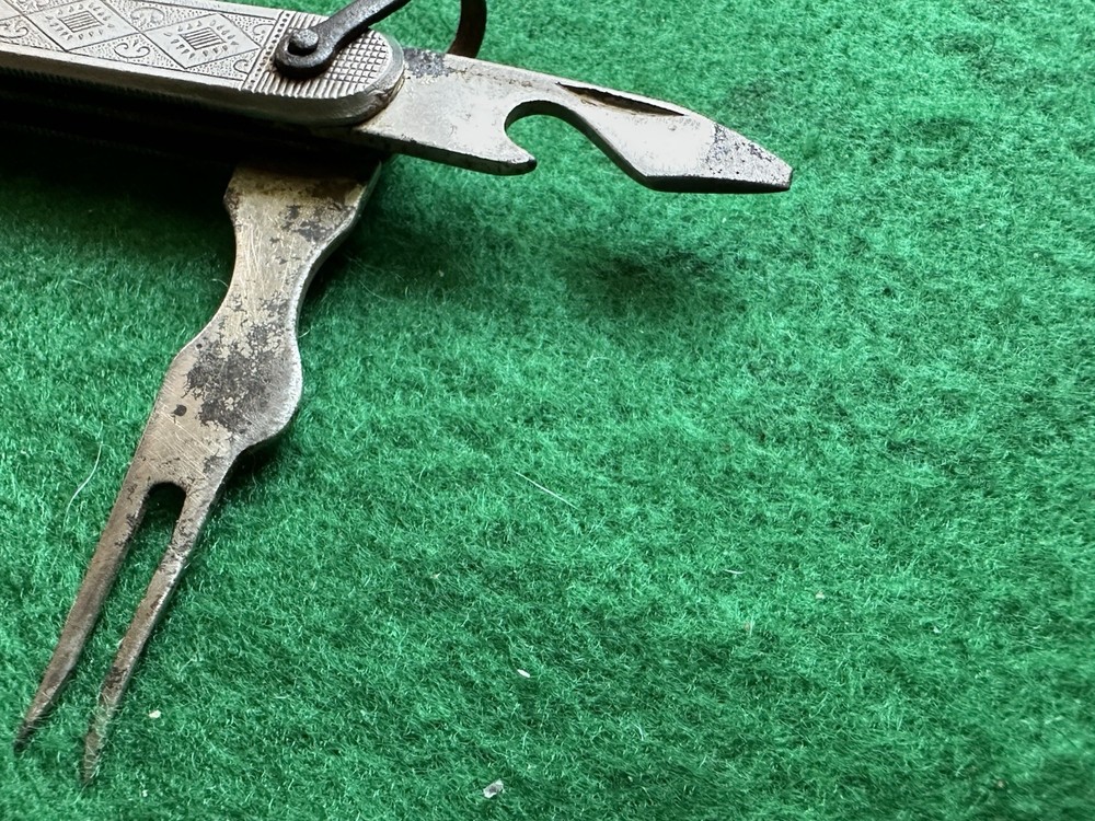 Soviet Cold War Titanium Folding Utility Knife - URSS