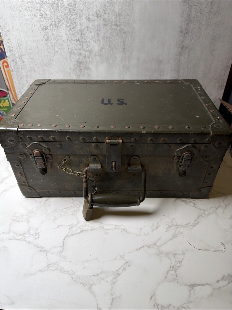 US Army Barber Kit Case VINTAGE