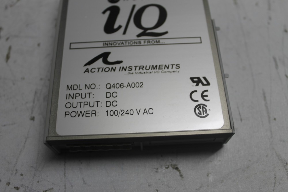 Action Instruments Q406-A002 Isolator Dc Input Module Action I/Q