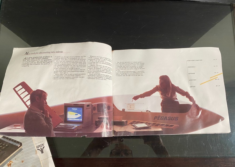 Vintage ATARI 800/XL Home Computer Owner's Guide DOS 3 Reference & Brochure