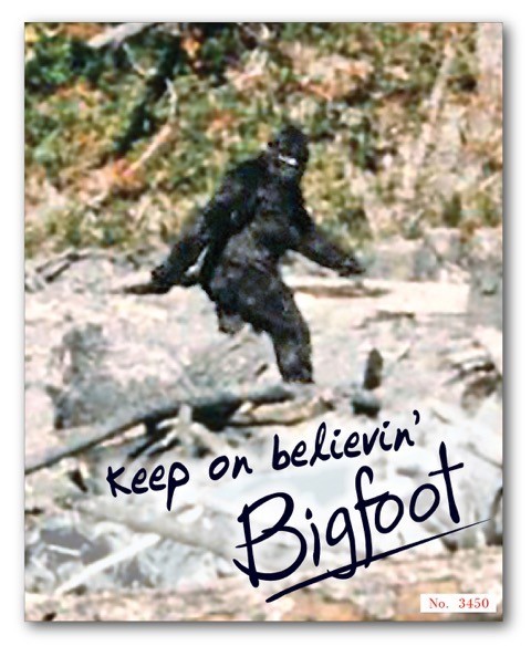 Bigfoot Sasquatch Autograph Signed Photo with COA 8x10 - Funny Novelty Gag Gift