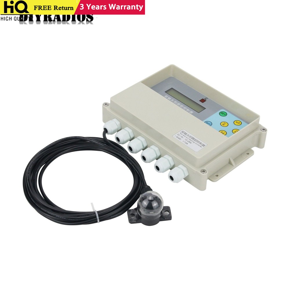 Dual Axis Solar Tracker Controller with Remote Control + DC Dual Axis Gimbal