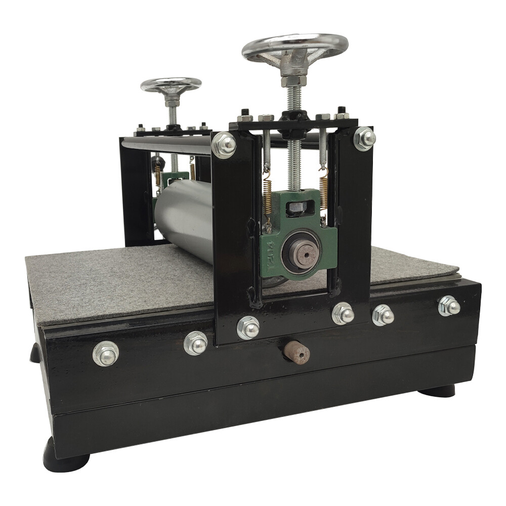 Adjustable Tabletop Slab Roller Engraving Press PrintMaking Machine w/ Handwheel