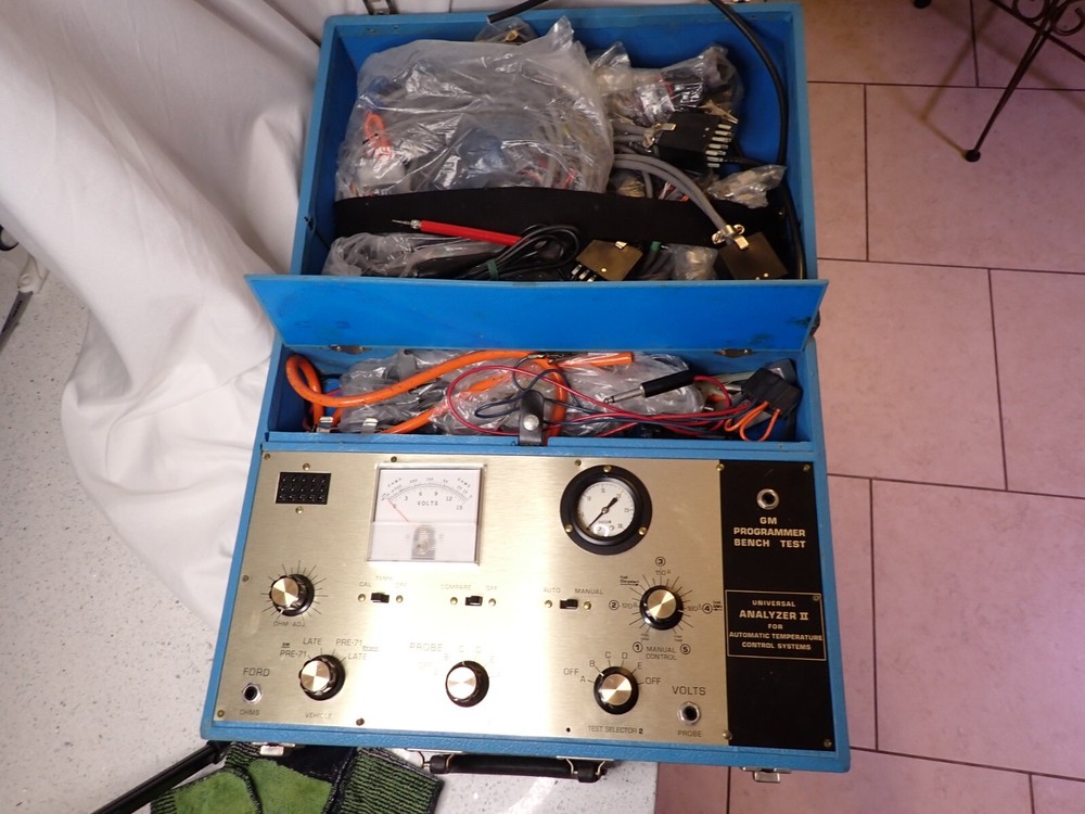 K-D model GM Analyzer II programmer bench test kit temperature control TOOL Wire
