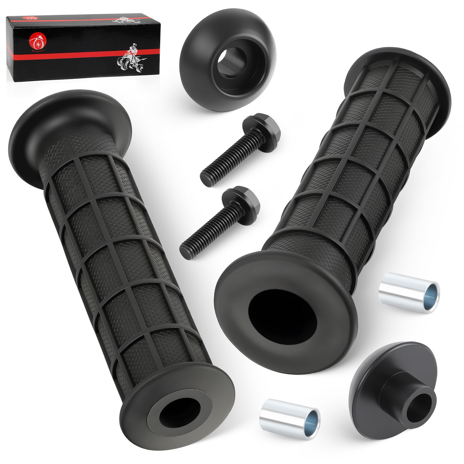 Handle Grips & Bar End Guard Screw for Honda Rancher 350 400 Foreman 400 450 500