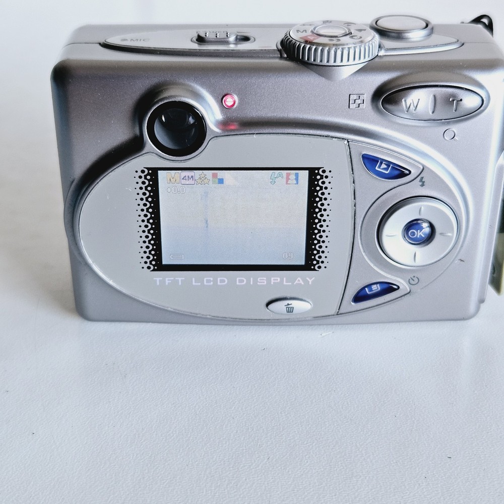 Nytech ND-4020 4.0MP Compact Digital Camera Silver Boxed Tested & Working