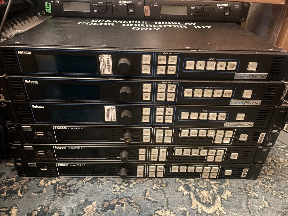 Barco Folsom ImagePRO-HD LED wall processor scaler switcher, 3 available