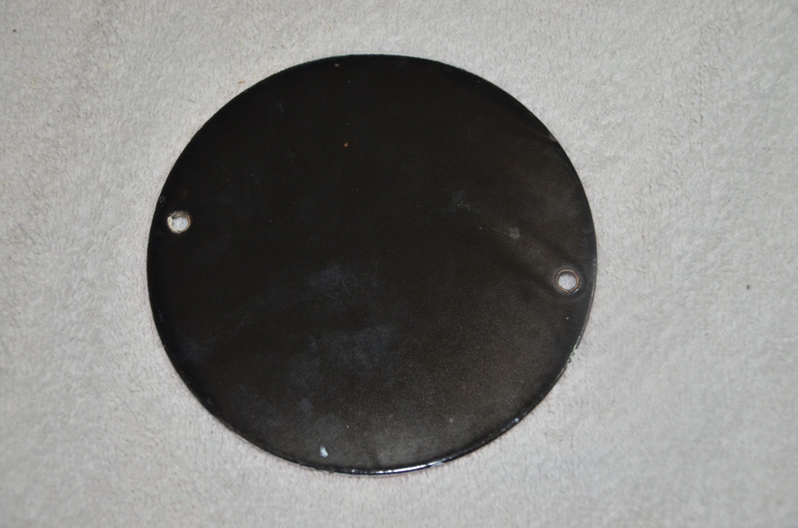 VINTAGE 1950'S COCA COLA PORCELAIN GAS SODA BEVERAGE SERVICE STATION SIGN 5"